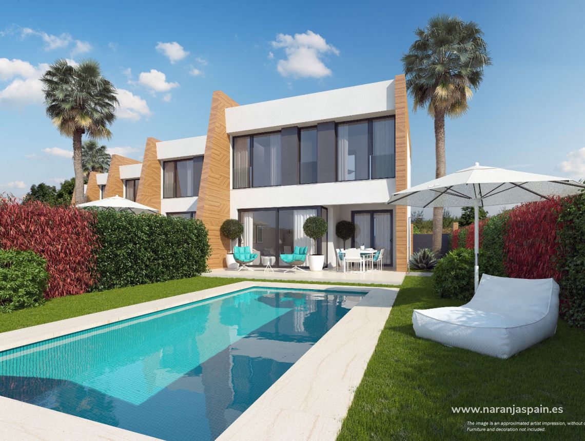 New build - Semi-detached house - Orihuela Coast - Golf course