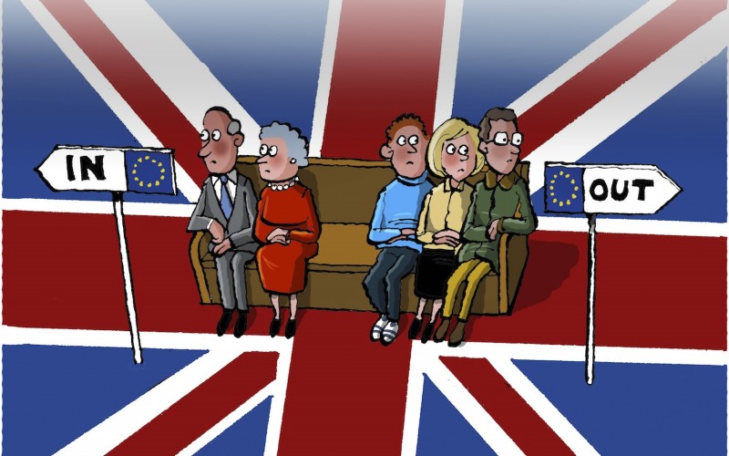 Jungtinė Karalystė lieka ar išeina iš EU? 