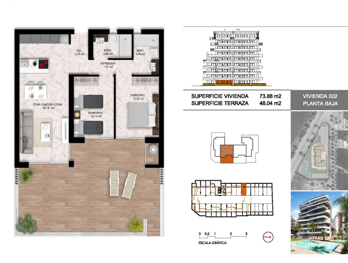  - Apartament - Guardamar del Segura - Puerto