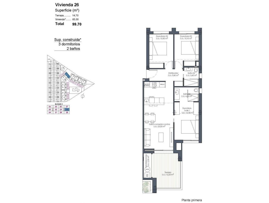  - Apartament - Los Alcázares - Serena Golf