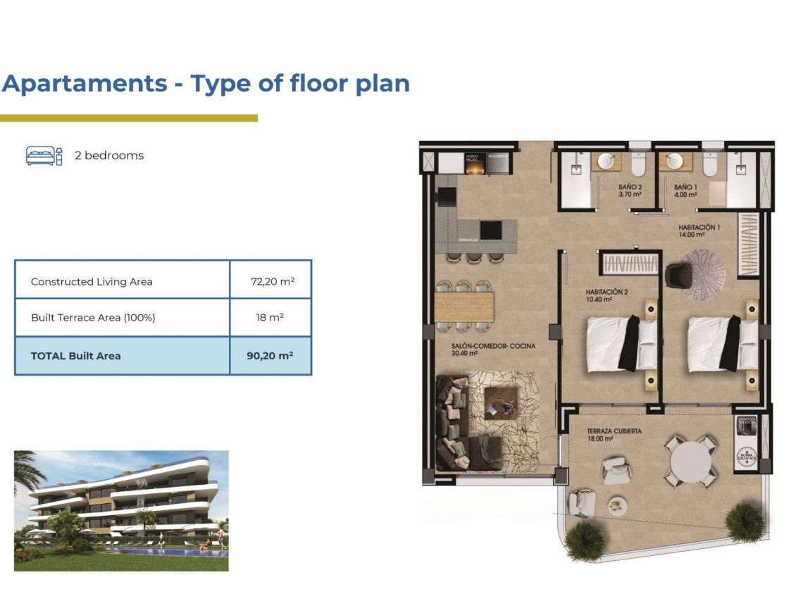  - Apartamentai - Orihuela Costa - Punta Prima