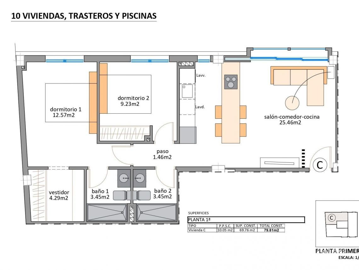  - Apartamentai - San Pedro del Pinatar - Lo Pagan