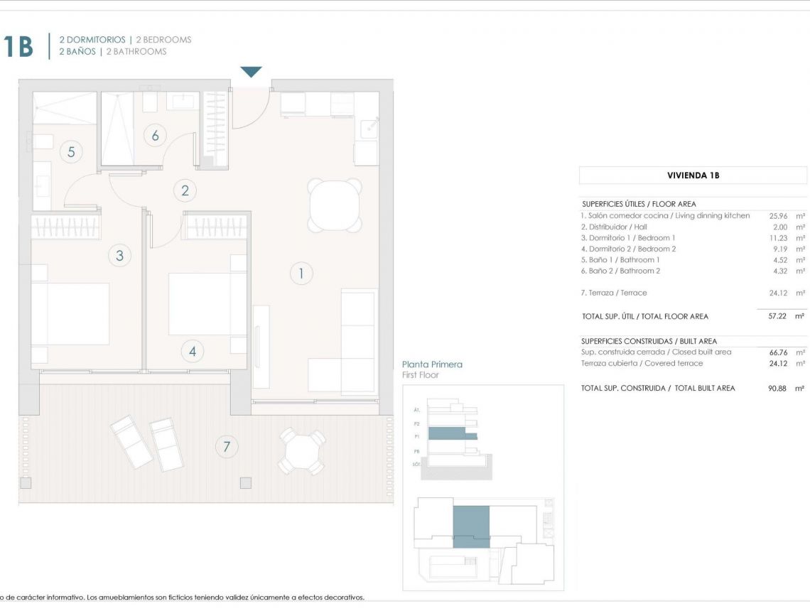  - Apartamento - Benijofar - Pueblo