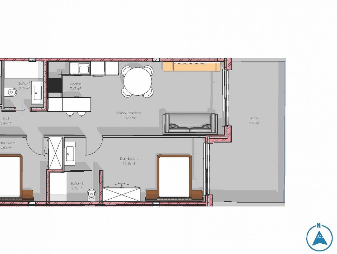  - Apartamento - Guardamar del Segura - El Raso