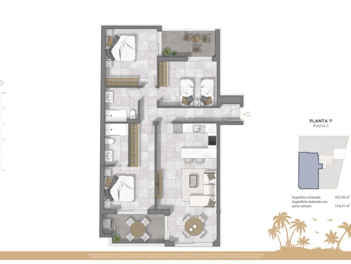  - Apartamento - Guardamar del Segura - Pueblo