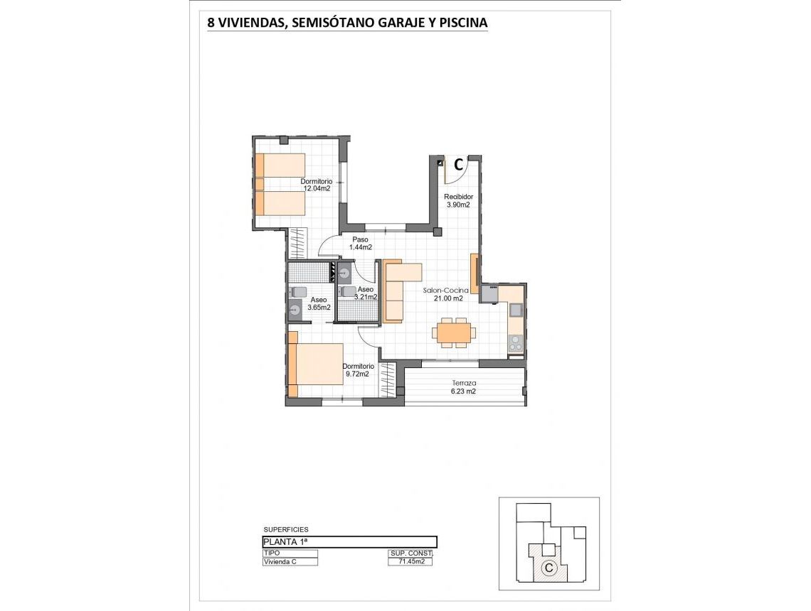  - Apartamento - San Pedro del Pinatar - Lo Pagan
