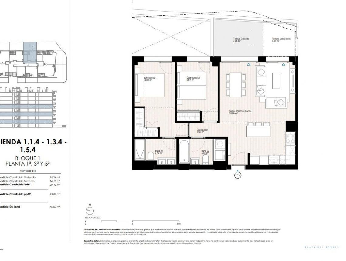  - Apartamento - Villajoyosa - Playa del Torres
