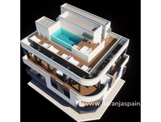 Апартаменты - New build - Торевьеха - Centro