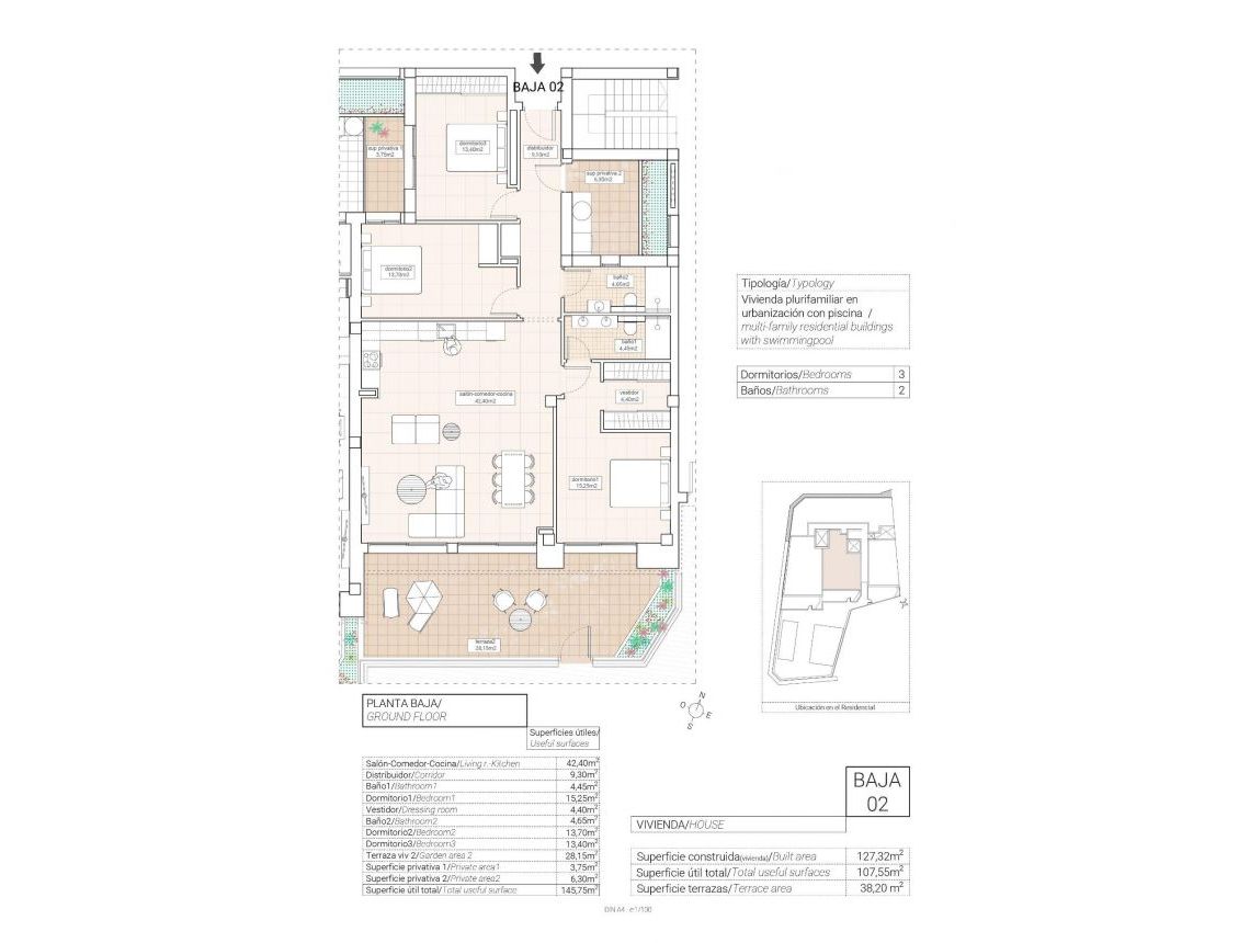  - Apartment - Hondon de las Nieves - Pueblo