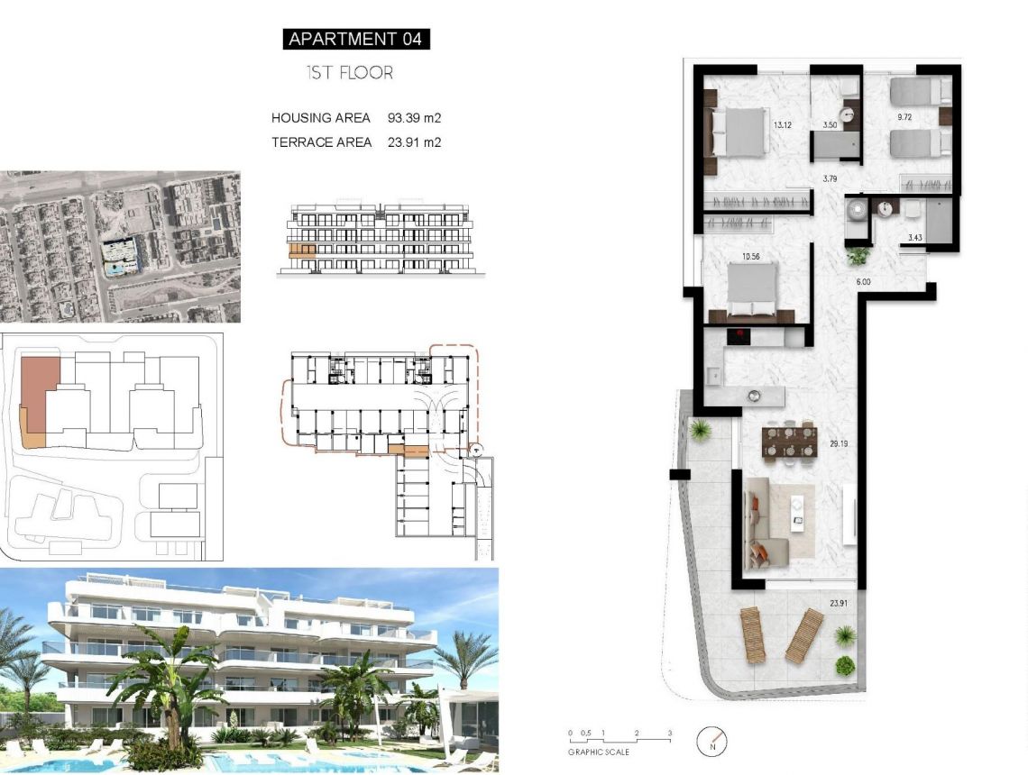  - Apartment - Orihuela Coast - Lomas de Cabo Roig