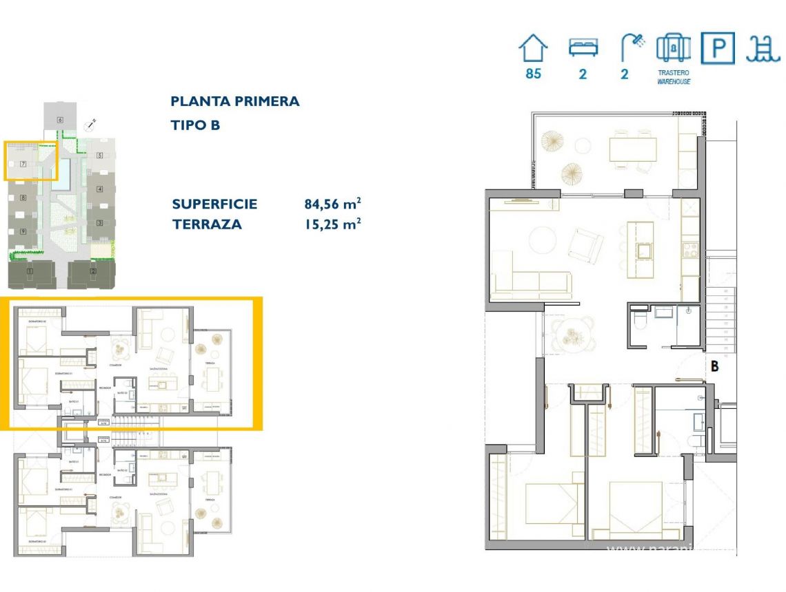  - Apartment - San Pedro del Pinatar - Pueblo