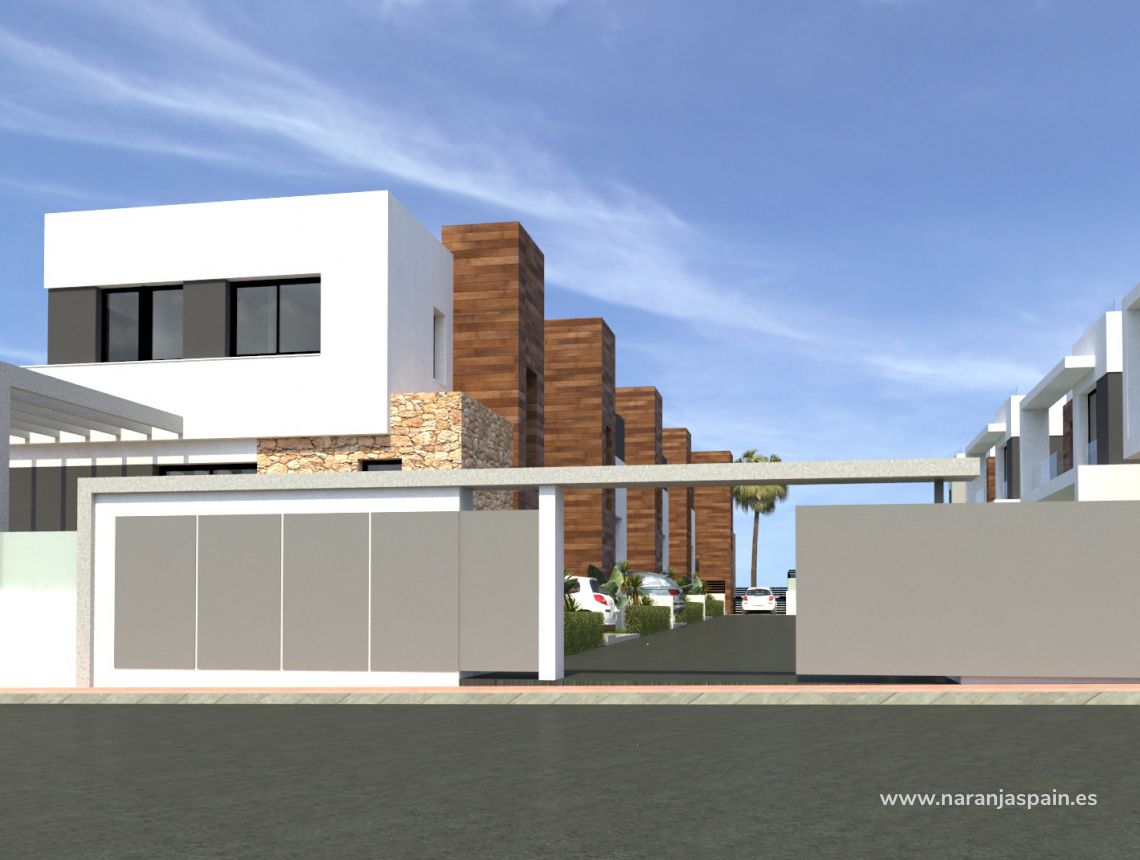 brand New - Semi detached -  with private swimming pool - Cabo Roig - Alicante 