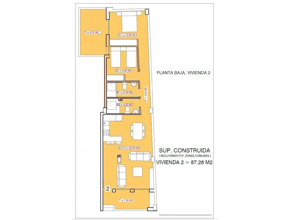  - Lägenhet - Torrevieja - Playa El Acequión