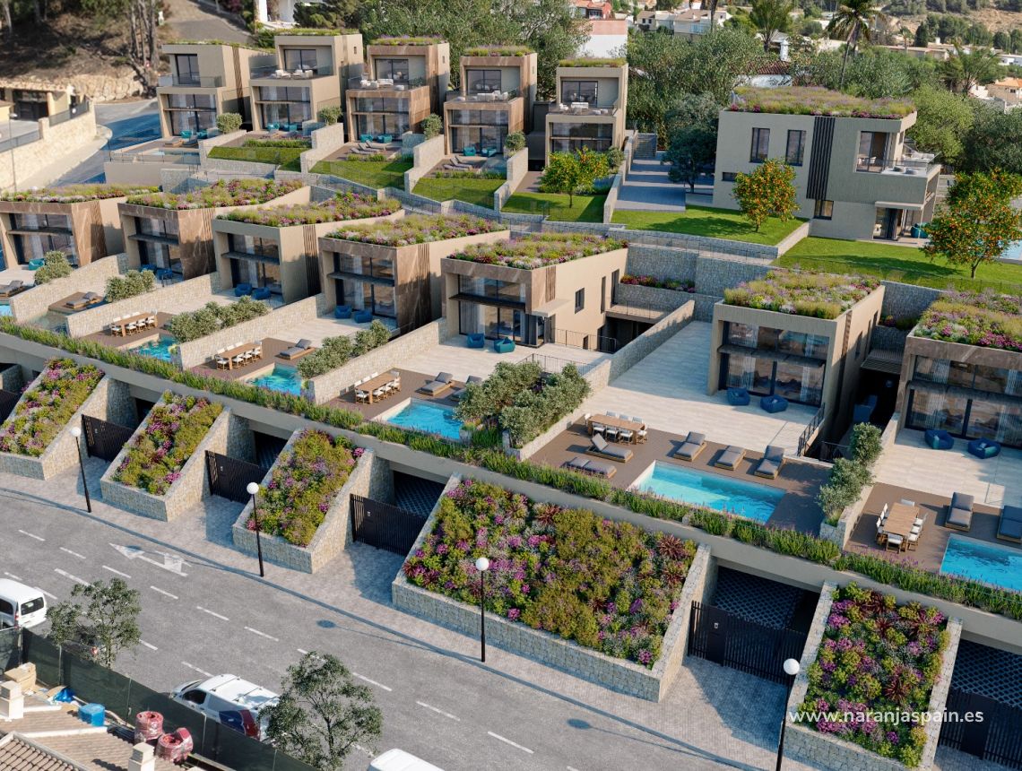 Moderna villa con piscina en La Nucía