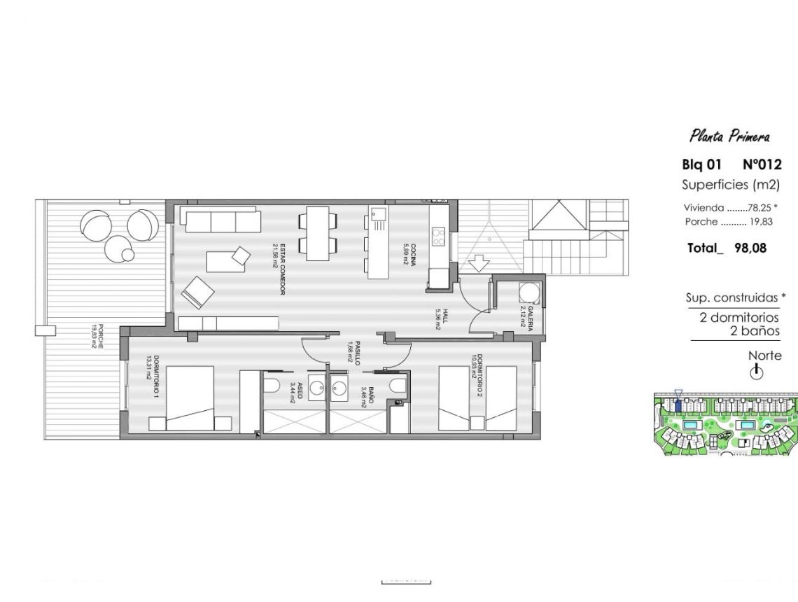 Nauja statyba - Apartamentai - Guardamar del Segura - El Raso