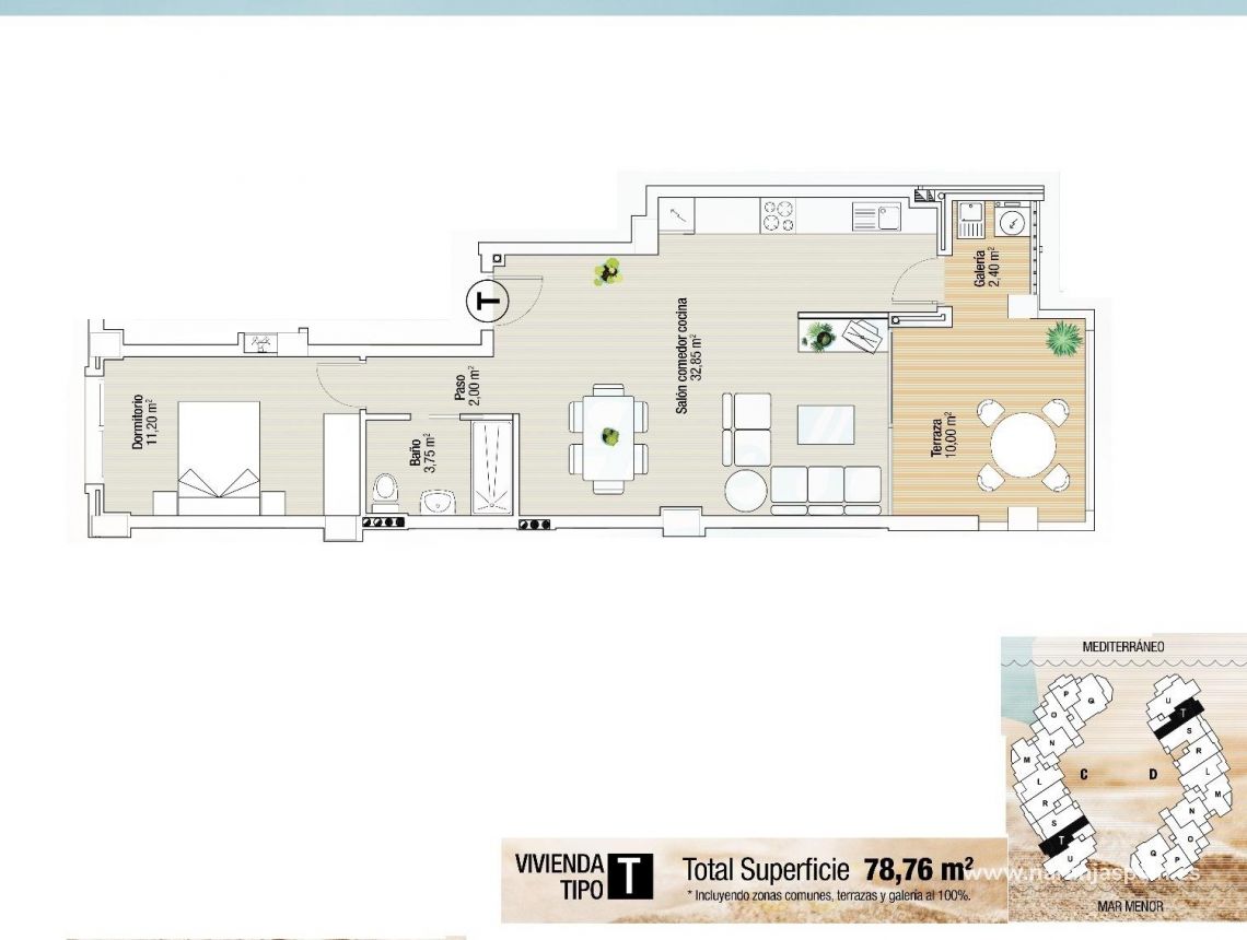 Nauja statyba - Apartamentai - La Manga del Mar Menor - La Manga