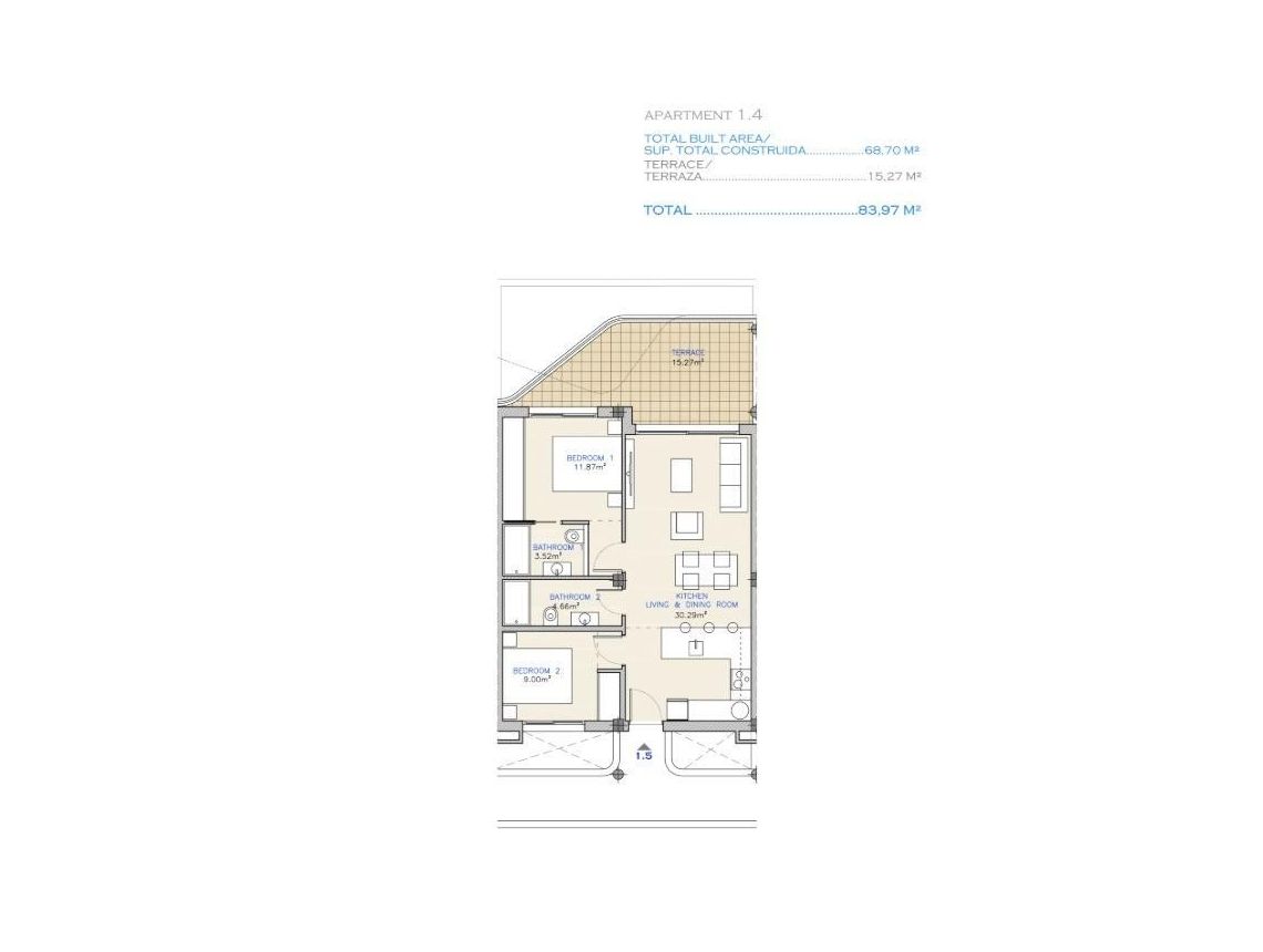 Nauja statyba - Apartamentai - Los Alcázares - Serena Golf