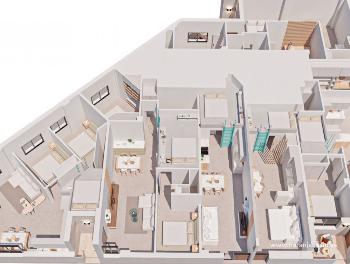 Nauja statyba - Apartamentai - Pilar de la Horadada