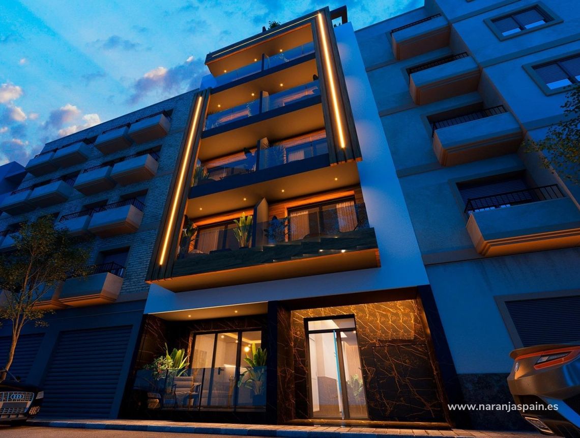 Nauja statyba - Apartamentai - Torrevieja - Playa de El Cura