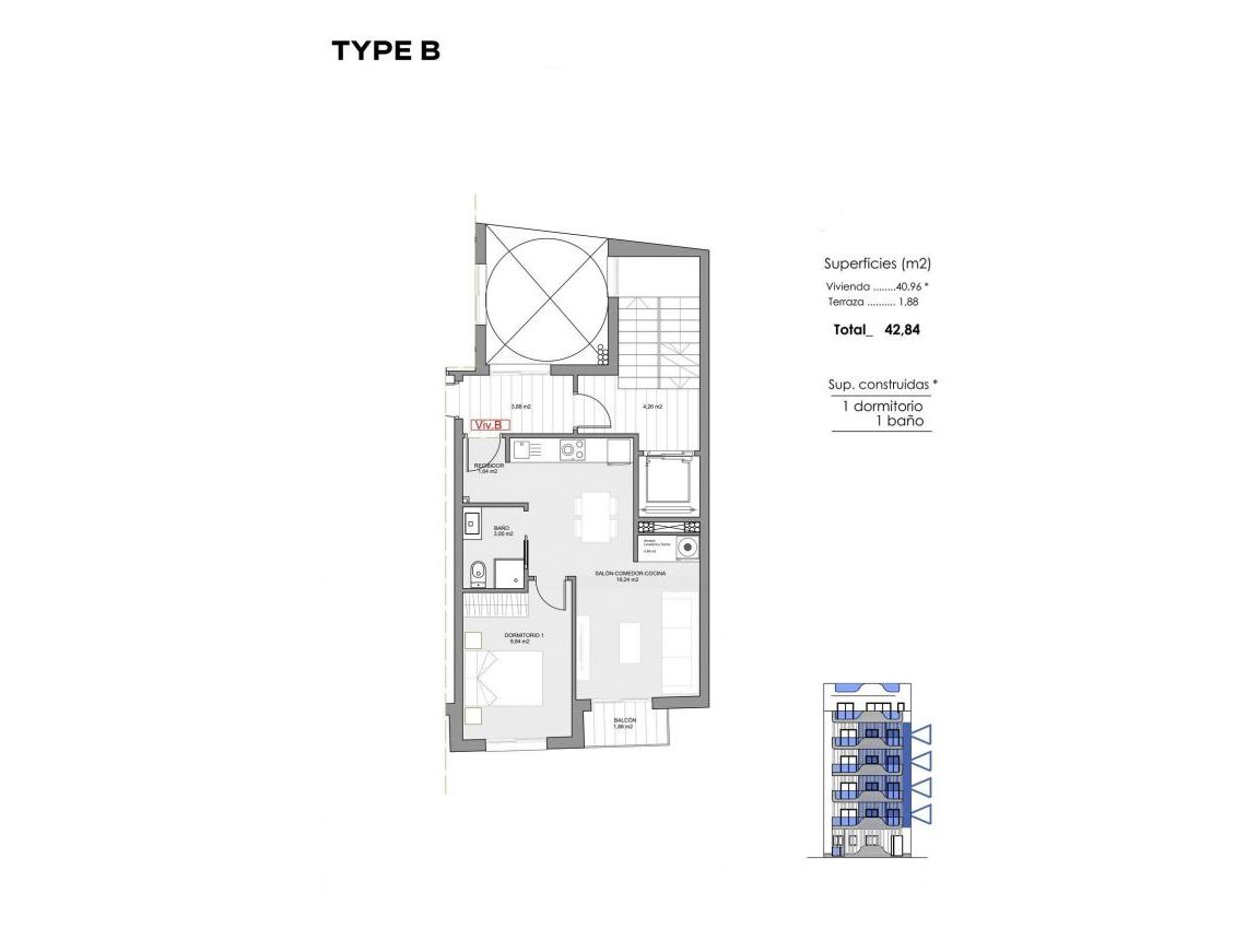 Nauja statyba - Apartamentai - Torrevieja - Playa de los locos