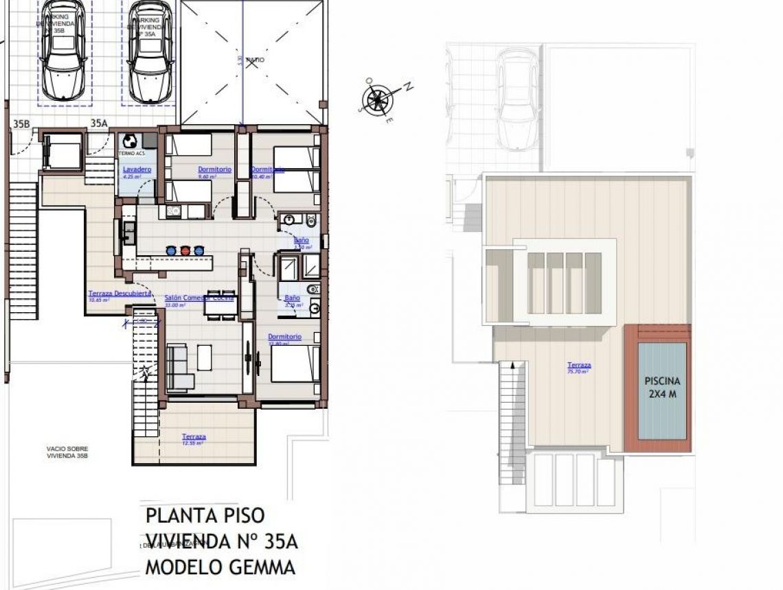 Nauja statyba - Bungalow - San Miguel de Salinas - Urbanizaciones