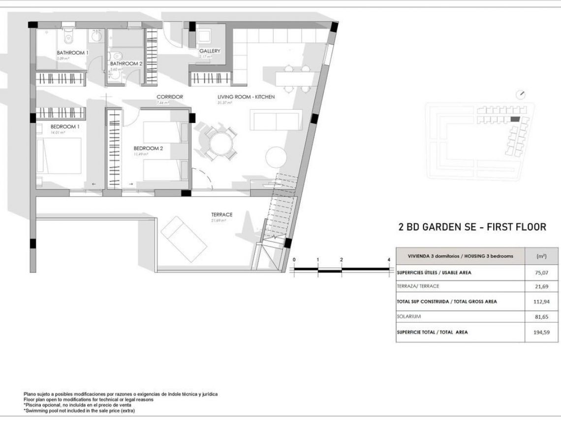 Nauja statyba - Bungalow - Torrevieja - La veleta