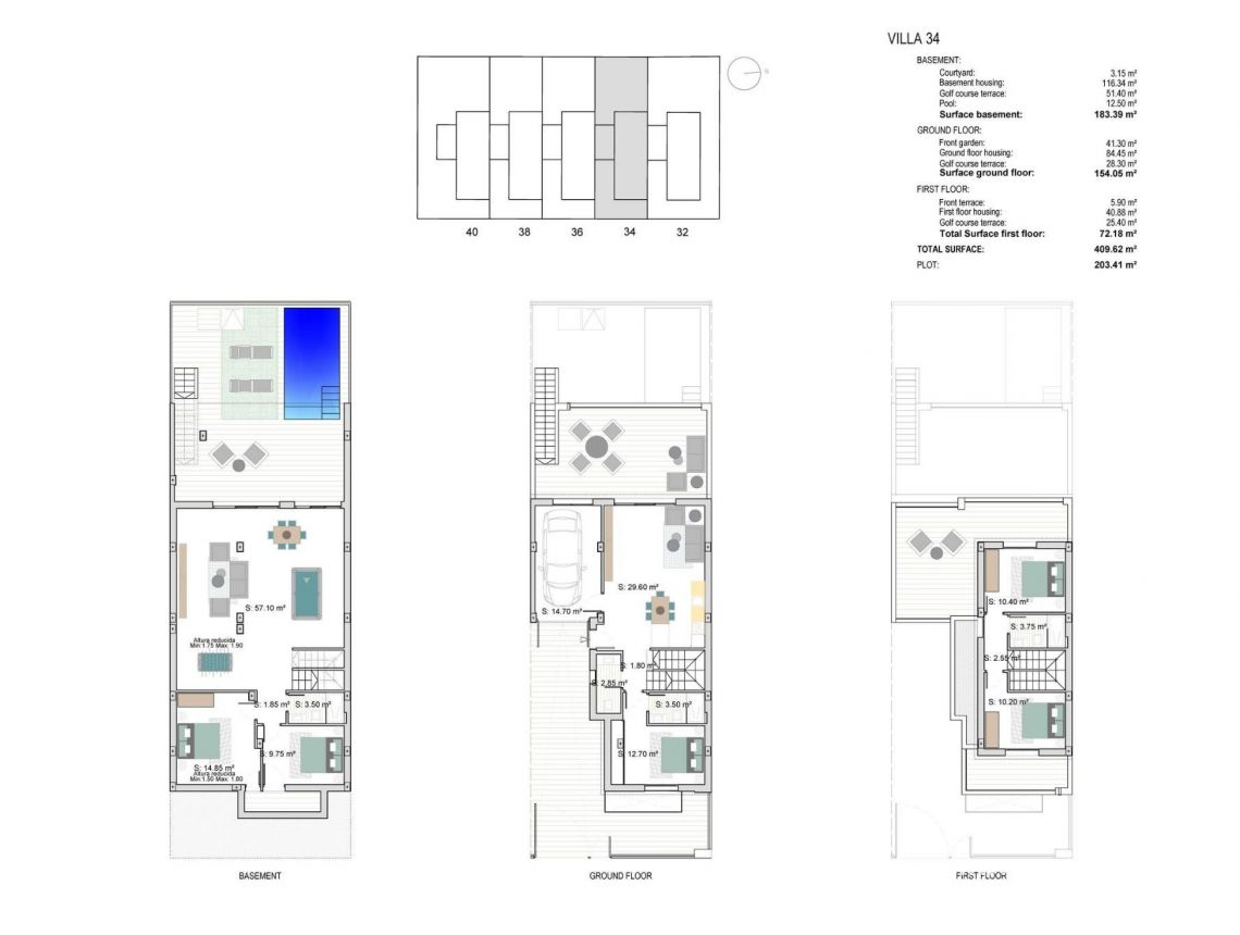 Nauja statyba - Town House - Los Alcazares - Serena Golf