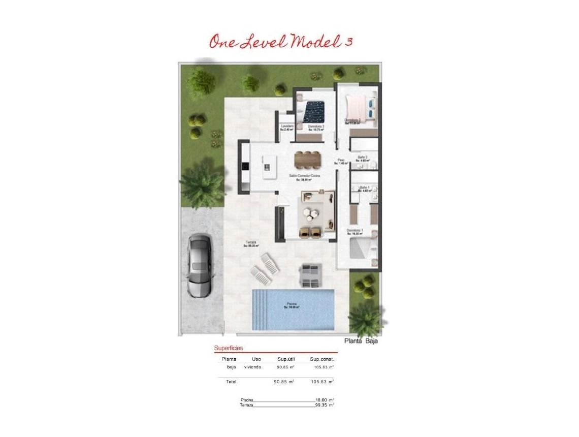 Nauja statyba - Villa - Banos y Mendigo - Altaona Golf And Country Village