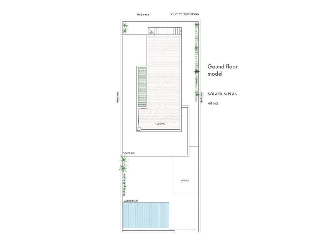 Nauja statyba - Villa - Los Alcázares - Serena Golf