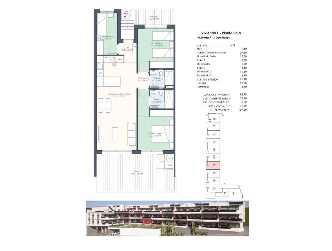 New build - Апартаменты - Бенихофер - Benijofar