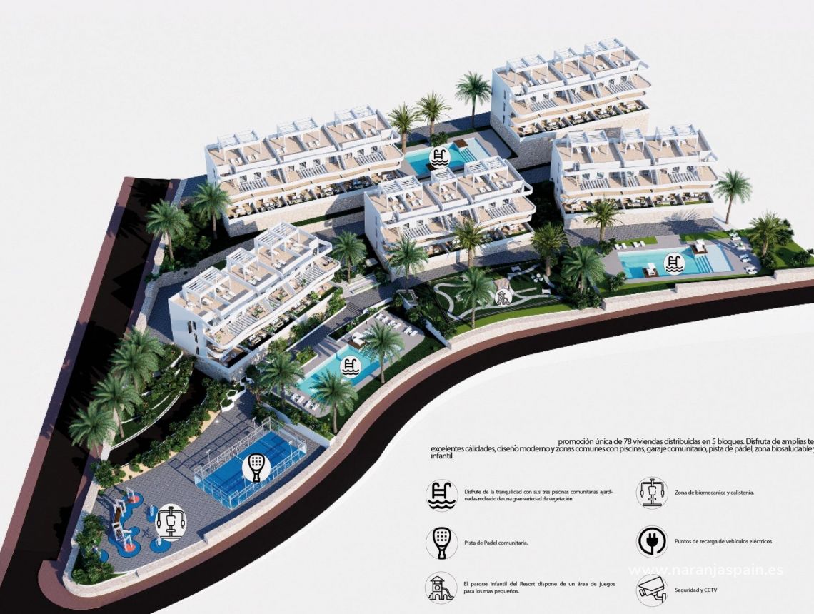 New build - Апартаменты - Финестрат - Golf Piug Campana