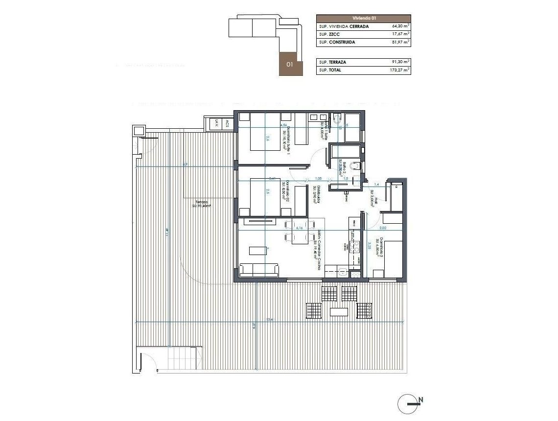 New build - Апартаменты - Гвардамар дель Сегура - Camino del Puerto