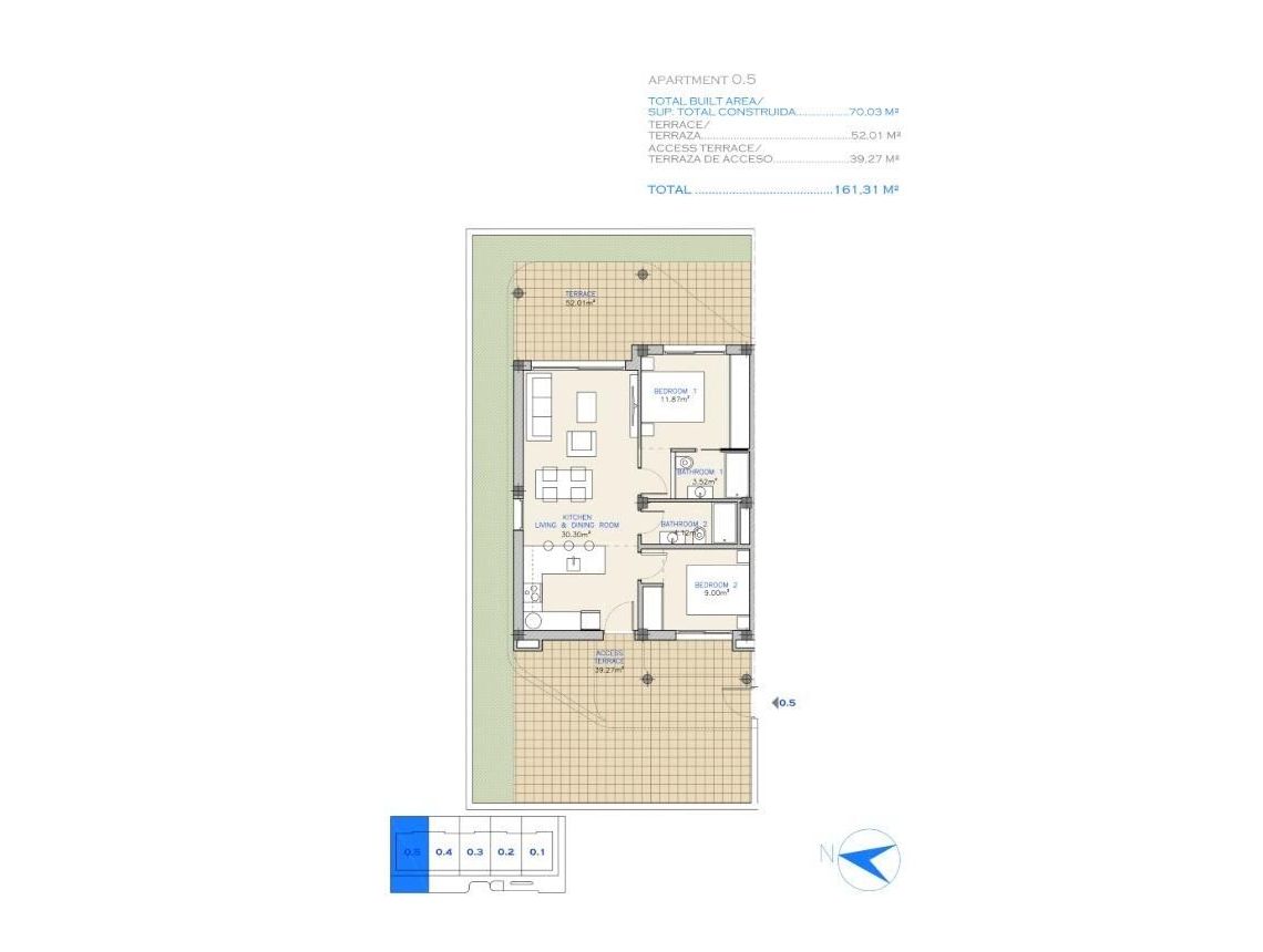 New build - Апартаменты - Los Alcázares - Serena Golf