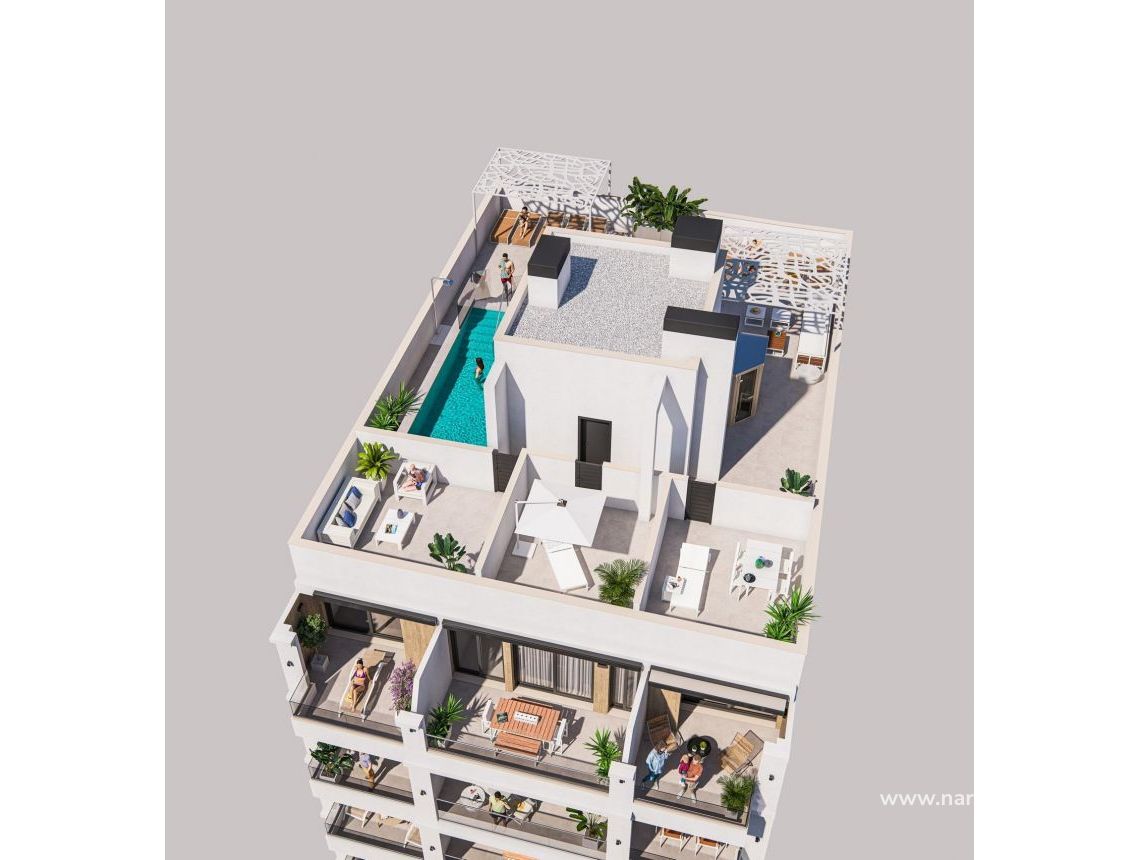 New build - Апартаменты - Торевьеха - Playa de El Cura