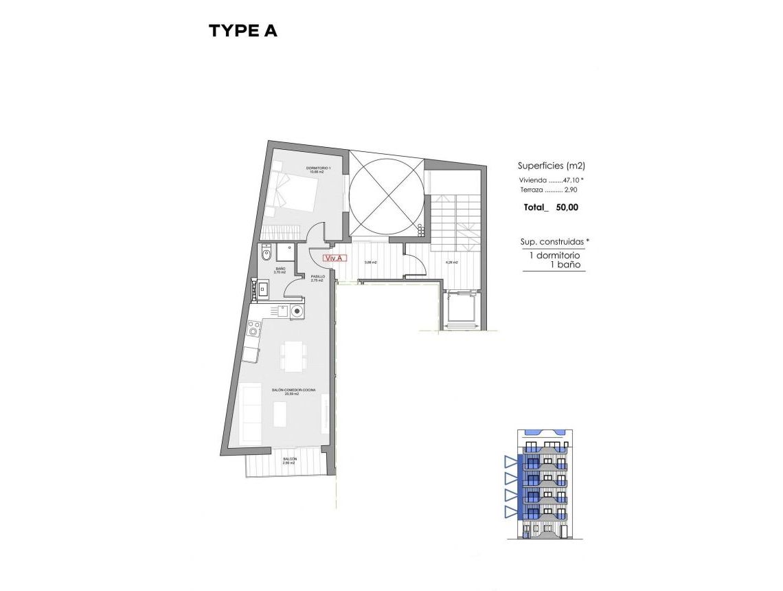 New build - Апартаменты - Torrevieja - Playa de los locos