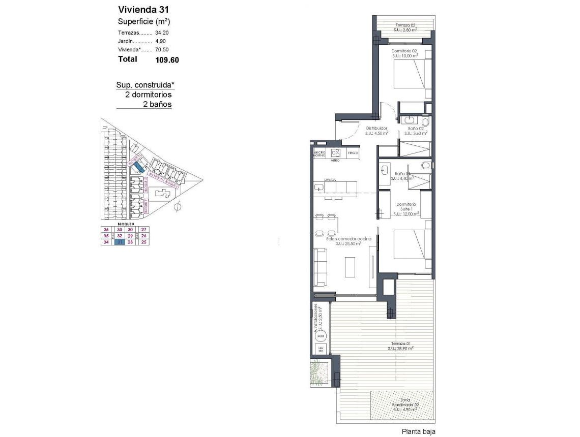 New build - Apartment - Los Alcázares - Serena Golf