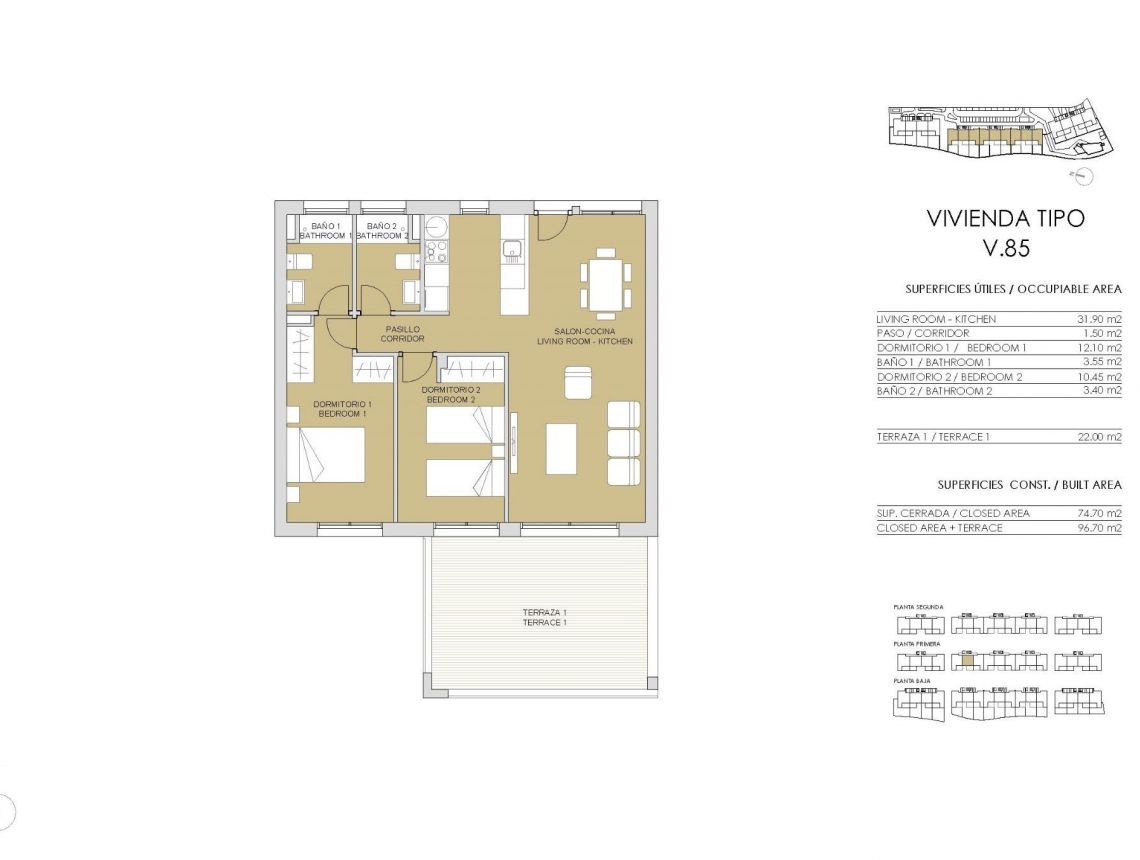 New build - Apartment - Pilar de la Horadada - Lo Romero Golf