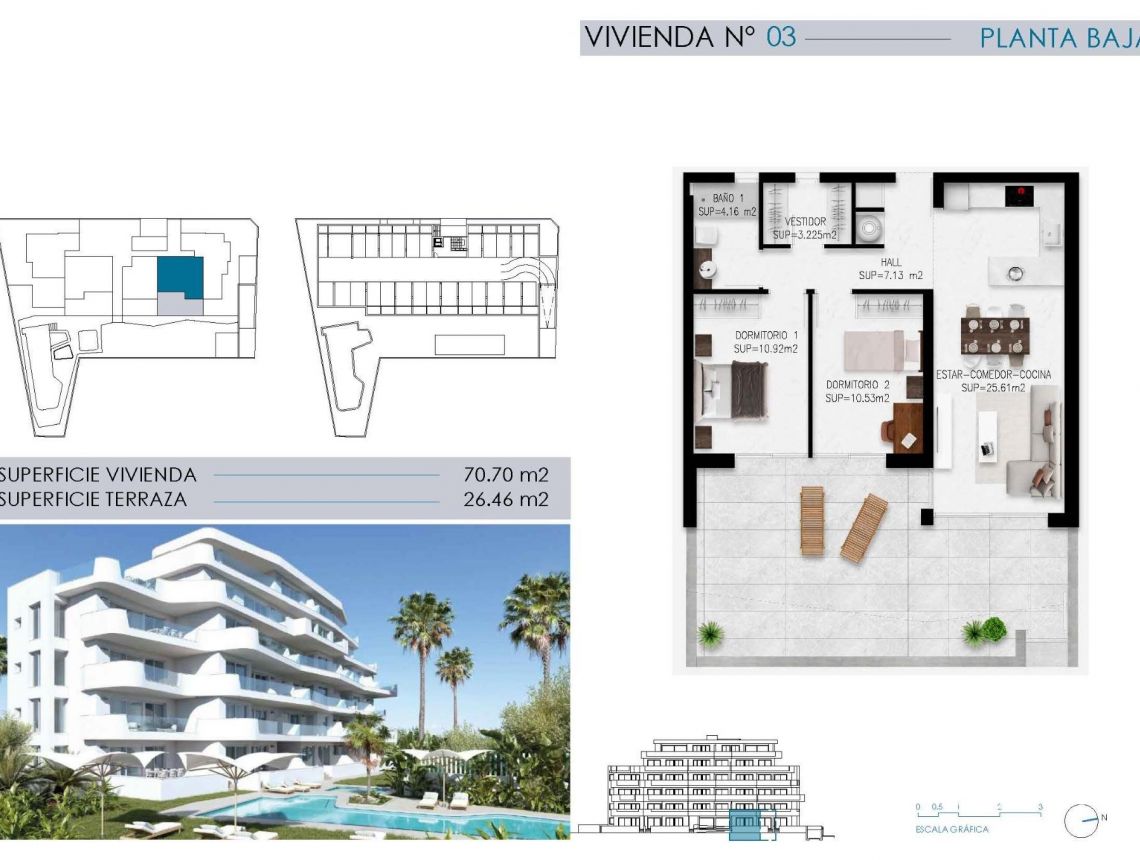 New build - Apartment - Pilar de la Horadada - Mil Palmeras