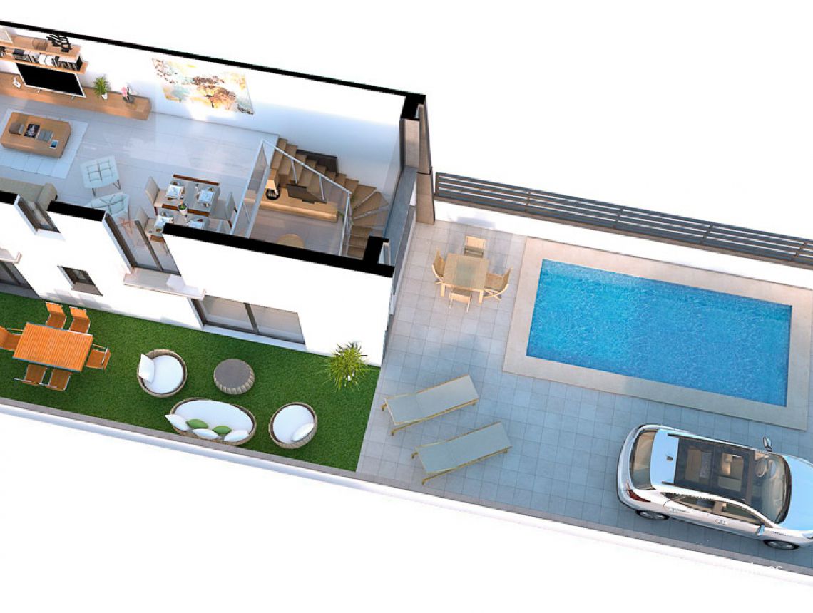 New build - Бунгало - Alicante - Gran Alacant 