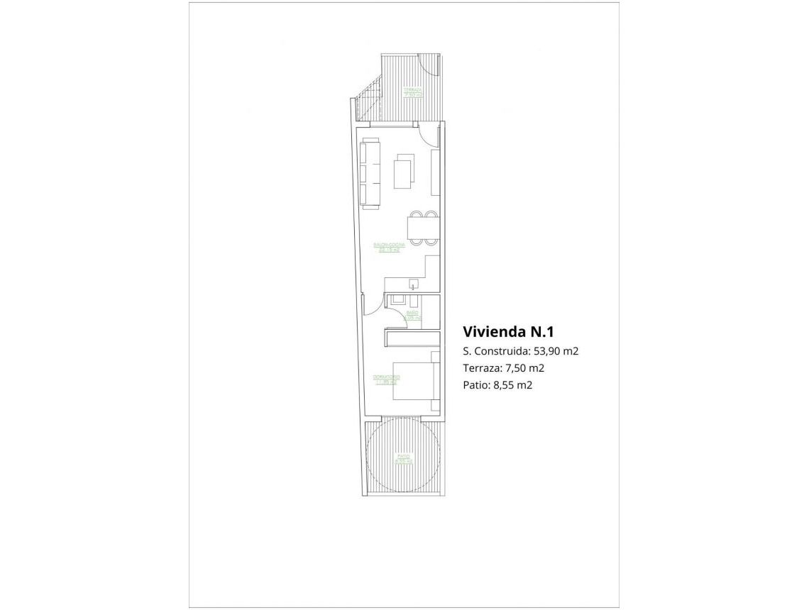 New build - Бунгало - San Pedro del Pinatar - Los Antolinos
