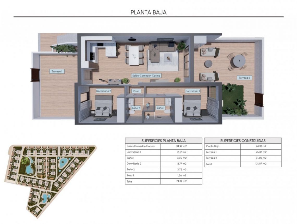 New build - Бунгало - Торевьеха - Los balcones