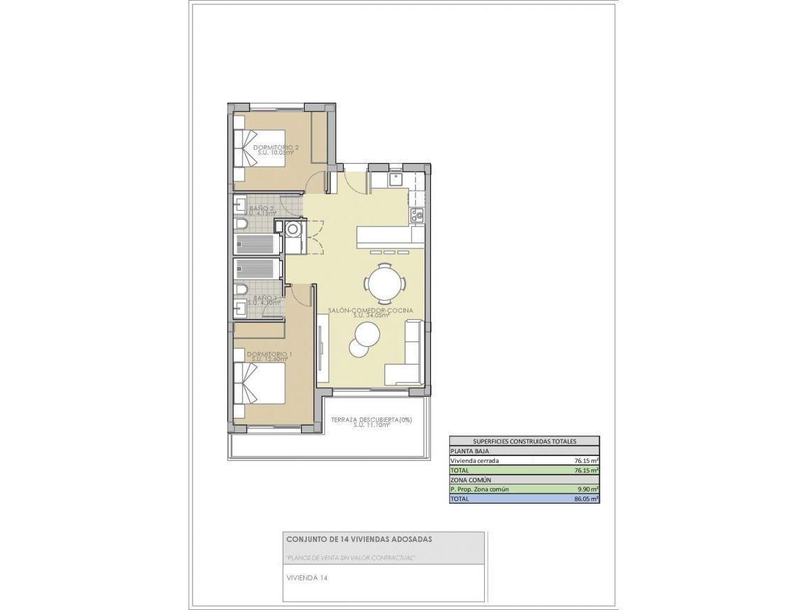 New build - Bungalow - Rojales - Pueblo