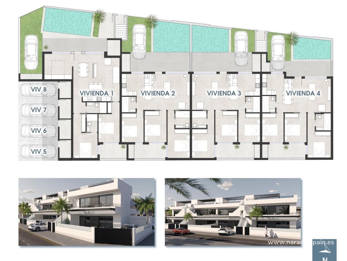 New build - Bungalow - San Pedro del Pinatar - Las Esperanzas