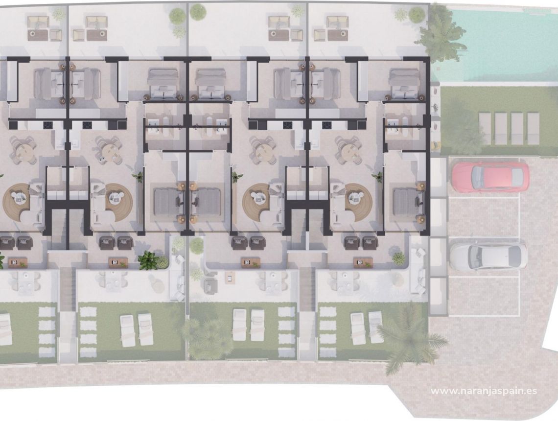 New build - Bungalow - San Pedro del Pinatar - Los Cuarteros