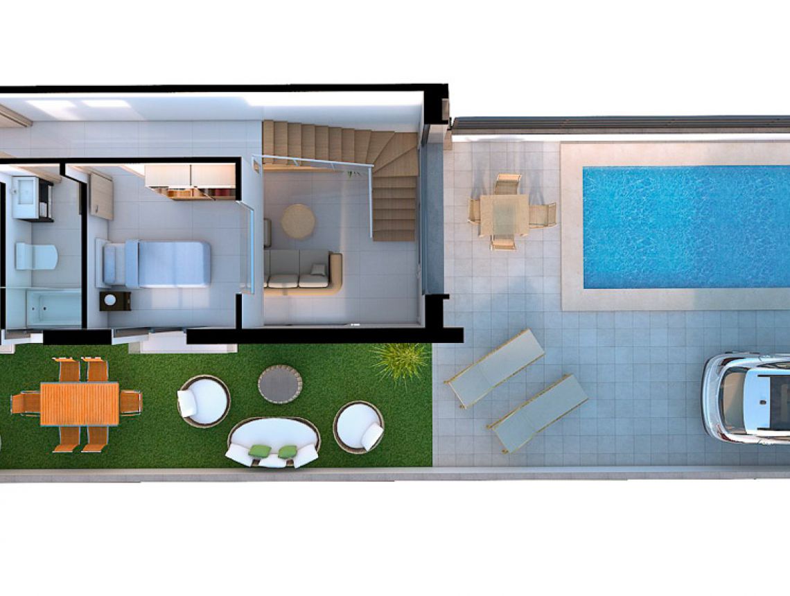 New build - Bungalows - Alicante - Gran Alacant 