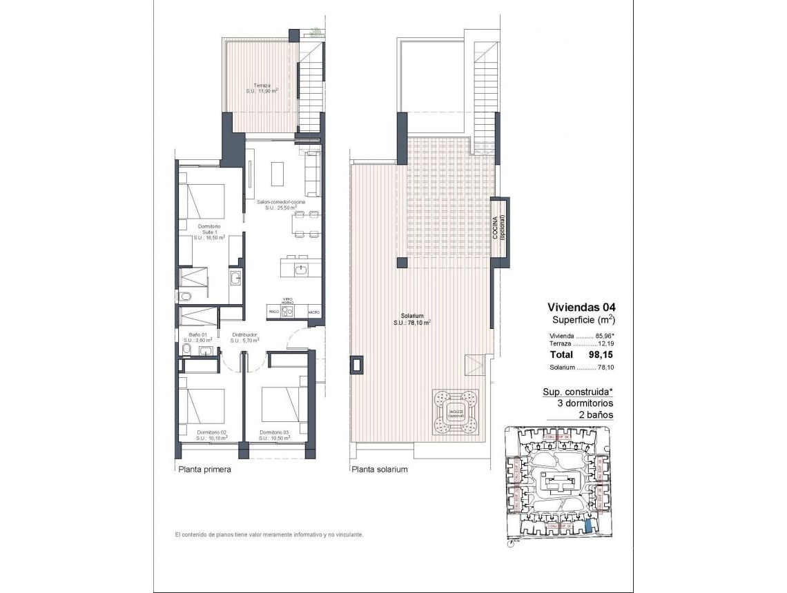 New build - Bungalows - Ciudad Quesada - Lo Marabú