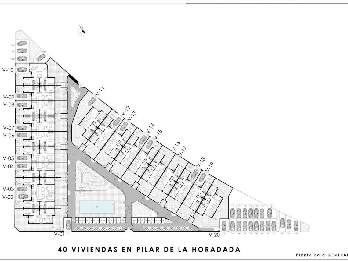 New build - Bungalows - Pilar de la Horadada - pueblo