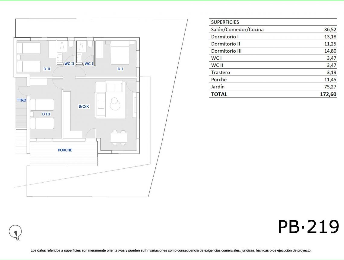 New build - Bungalows - San Miguel de Salinas - Pueblo