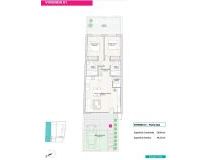 New build - Bungalows - San Pedro del Pinatar - Lo Pagan