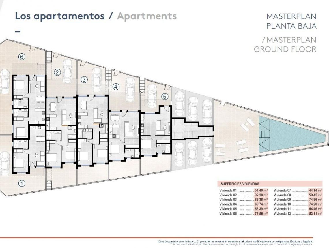 New build - Bungalows - San Pedro del Pinatar - Pueblo